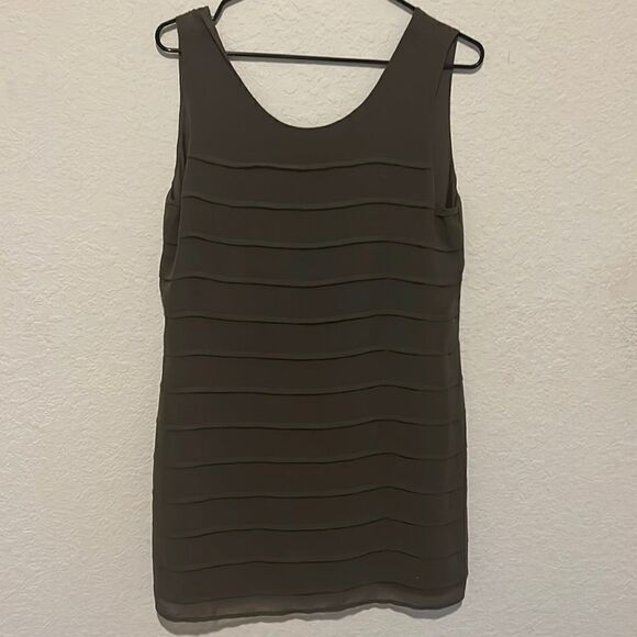 Small Gray Dress - Low Back - Zipper Closure in Back - Like NEW - Picture 1 of 3